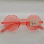 Festival Fashion Sunglasses Circular Sunglasses Trendy Ocean Sunglasses Colorful Sunglasses For Parties Candy-Colored Glasses - Image 26