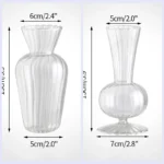 Glass Vase Transparent Flower Vase Flowers Bottle Hydroponics Plant Flower Vases Wedding Desktop Home Decor Florero Mother's Day - Image 18