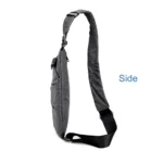 Chest Bags Crossobdy Bags for Men Waterproof Male Multifunction Cross Body Messenger Bag Single Shoulder Grey Fanny Pack Sac - Image 34