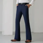 Flared Trousers For Men Slim Fit Wide Leg Man Suits Pants Tressed Business Fluid Bell Mouth Gray Draped Social Tailoring Luxury - Image 7
