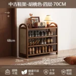 Shoes Organizers Narrow Corridor Shoe Rack Space Saving Storage Shelf Shoe Rack Luxury Designs Sturdy Home Furniture Accessories - Image 24