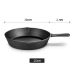 Cast Iron Frying Pan,14/16/20cm Non-stick Skillet Kitchen Fry Pot Breakfast Pan Omelette Pancake Pot Induction Cooking Cookware - Image 8