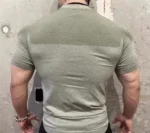 Men's Muscle Enhancing Slim Fit Long Sleeve Workout T-Shirt, Breathable Athletic Top for Gym Training Outdoor - Image 25