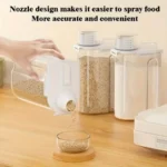 2.5L Covered Moisture-proof Sealed Storage Container - Used for Grain, Nut, Flour, Rice Food Storage Boxes - Image 4