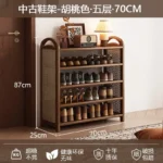 Shoes Organizers Narrow Corridor Shoe Rack Space Saving Storage Shelf Shoe Rack Luxury Designs Sturdy Home Furniture Accessories - Image 31
