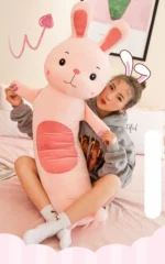 2025 New Pillows for Bedroom Soft and Comfortable Soft Long Sleeping Pillow Delicate and Smooth Cute Animal Cylindrical Pillow - Image 12
