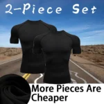 Men's Tight Dry Tshirt Muscle Moisture Wicking Gym Tshirts Fitness Sportswear Casual Holiday Short Sleeve Clothing Apparel - Image 14