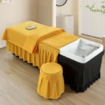 Head Washing Hairdressing Bedspread Barbershop Beauty Salon Hair Salon Thai Massage Bedspread Skin-Friendly SPA Bed Cover - Image 10