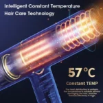 Professional Hair Dryer 110V/220V, Powerful Fast Heating High-speed Styler for Home and Dormitory Salon Use - Image 5