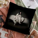 Singer Billie EilishS Pillow Anime Pillow Sofa Bed Head Pillow Cover Cushion Cover 45x45 cm Fashion - Image 26