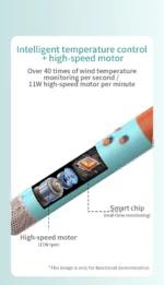 Cold Hot Hair Dryer HS05 Hair Straightening  and Curling Styling Tool HS01 Multi-functional Negative Ion Dryer HS08 Curling Iron - Image 28