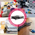 Foldable Under Bed Storage Container with Wheels Multifunctional Home Dorm Toys Clothes Books Shoes Storage Bins Visible - Image 5