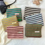 High Quality Thickened Winter Scarves Striped Warm Knitted Scarves Windproof Neck Warmer - Image 5
