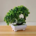 Artificial Plants Bonsai Simulated Tree Potted Fake Flowers Table Porch Potted Ornaments Home Wedding Decor Housewarming Gift - Image 10