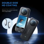 Accessories Set for Insta360 X3 X4 X5 Lens Guard Screen Protector Storage Bag Silicone Case Lens Cap Protective Frame Insta 360 - Image 3