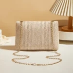 Crossbody Bag for Women Chain Strap Banquet Stylish Accessory Shoulder Bag for Day-to-Night Outfits - Image 16