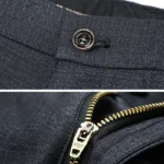 New Men's Classic Straight Leg Business Suit Pants Solid Formal Occasion Office Pants Male High Quality Baggy Trousers Plus Size - Image 5