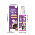 Cat Training Sprays Soothing Mood Prevent Scratching Away From Furniture Household Disorderly Urination Mild Cat Care Supplies - Image 24
