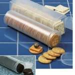 Stackable Airtight Food Storage Containers with Flip-Top Lids -Organizers, Space-Saving Round & Rectangular Design for Kitchen - Image 9