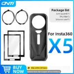 Accessories Set for Insta360 X3 X4 X5 Lens Guard Screen Protector Storage Bag Silicone Case Lens Cap Protective Frame Insta 360 - Image 16