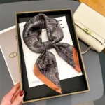 100% Real Silk Scarf New Natural Shawl Wraps Women Ladies Fashion Scarves Foulard Bandana Square Headband Hijab Pashmina - Image 7
