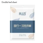 3 / 4-Piece Disposable Bed Sheet Dirty Proof Bedding Set Duvet Cover Pillowcase Thickened Non-Woven Isolation Sheets Travel - Image 10