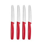 Steak Knives Set of 4/6/8 Stainless Steel Serrated Round Tip Fruit And Vegetable Paring Baking Toast Serrated Bread Knives - Image 9