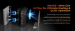 GMKTec Mini PC EVO-X2 AMD Ryzen Al Max+ 395 Windows 11 Pro LPDDR5 128GB 2TB PCle 4.0 NVMe Wif7 BT5.4 8K Mini PC Gamer - Image 14