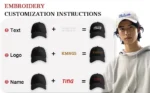 Custom Baseball Caps Cotton Hat Embroidered  with Text/Letter Adjustable Personalised Baseball Caps for Men,Women - Image 15