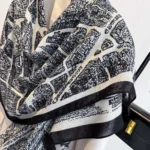 130*130cm Large Shawl Beach Wraps Women Luxury Printed Square Scarf Retro Fashion Scarves Bandanas Elegant Hijab - Image 8