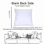 Pillow Covers Cartoon Sofa Decorative Home Double-sided Printing Short Plush Cute Cushion Football Star C Ronaldo Number 7 Cover - Image 25