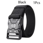 Genuine Tactical Belt Men's Buckle Quick Release Nylon Canvas Military Belt Casual Outdoor Sport Training Braided Waist Belt - Image 10