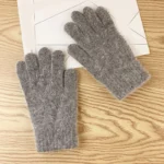 Gloves women's winter cute plush warm riding gloves women gloves womens gloves women winter gloves winter gloves women - Image 4
