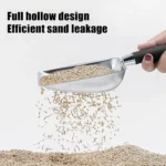Cat Sand Cleaning For Dog Cat Clean Feces Supplies Cat Litter Shovel Pet Cleanning Tool Pet Products Metal Long Handle Scoop - Image 14