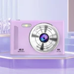 4k High-definition Pixel Portable Digital Camera with Front and Rear Dual Cameras Autofocus Entry-level Camera Selfie with Flash - Image 5