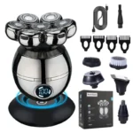 Electric Shaver 7D Floating Cutter Head Base Charging Portable Men Beard Trimmer Clipper Rechargeable Bald Head Electric Razor - Image 10