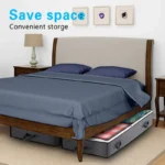 Foldable Underbed Bags -  Blankets Clothes Comforters Storage Bag Breathable Zippered Organizer for Bedroom - Image 11