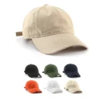 New Simple Baseball Caps Spring Summer Sun Protective Caps Cotton Cloth Unisex Baseball Caps Solid Color - Image 9