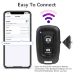 Remote Shutter Release for Phone Wireless Bluetooth-compatible Control for Monopod Photo Camera Shutter Button Selfie Accessory - Image 5