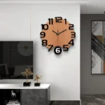Modern wall clocks with silent pendulum function are suitable for living rooms, offices, bedrooms, and home decor - Image 10