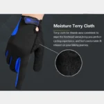 MOREOK Winter Gloves Full Finger Windproof Bike Gloves Foam Pads Touchscreen Bicycle Gloves Warm Cycling Gloves Running Gloves - Image 5