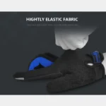 MOREOK Winter Gloves Full Finger Windproof Bike Gloves Foam Pads Touchscreen Bicycle Gloves Warm Cycling Gloves Running Gloves - Image 2