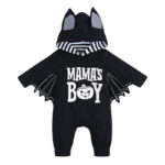 Baby Autumn Clothing Halloween Baby Batwing Sleeve Jumpsuit Newborn Western Style Rompers - Image 2