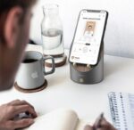 Metal Induction Small Speaker Subwoofer Portable Mini Wireless Phone Holder Smart Speakers - Image 2