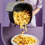 Air Fryer Large Capacity 6L 8L Intelligent Electric Fryer - Image 3