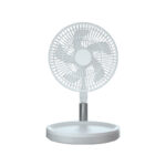 Portable Folding Rechargeable Ambient Light Fan - Image 3