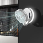 Household Folding USB Rechargeable Fan - Image 4