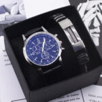 Blue Light Glass Wrist Watch Men New Watches - Image 2