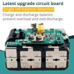18V Lithium Battery For Power Tools With Power Display 6Ah - Image 3