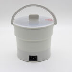 NEW Portable Folding Hot Pot Electric Cooker Skillet Kettle Heated Food Container Portable Rice Cooker Used In House 220V - Image 3
